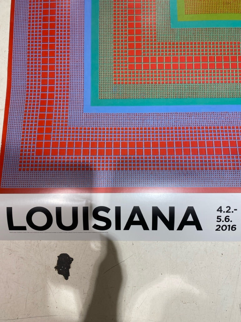 Kunst -plakat louisiana